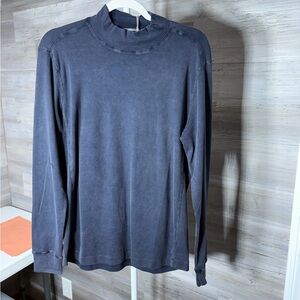Classic Charcoal Long Sleeve Tee